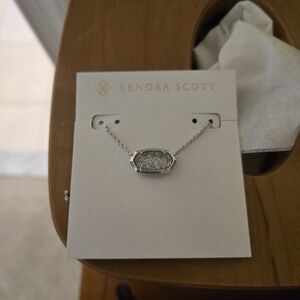 Kendra Scott Elisa Rhodium Necklace